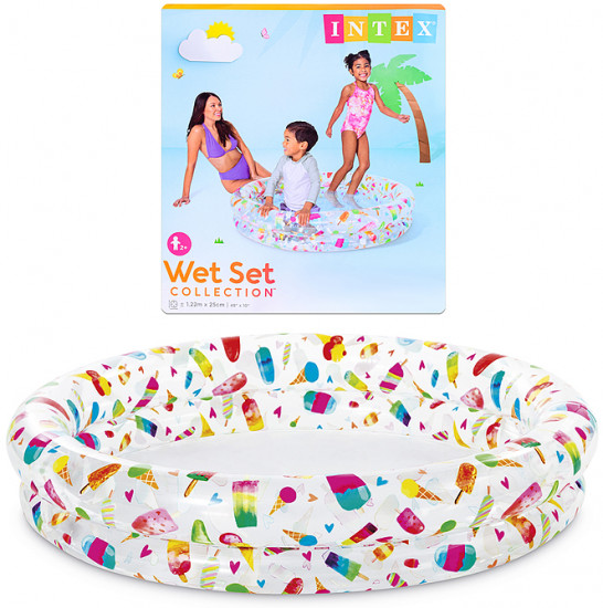 Бассейн надувной «Фрукты»