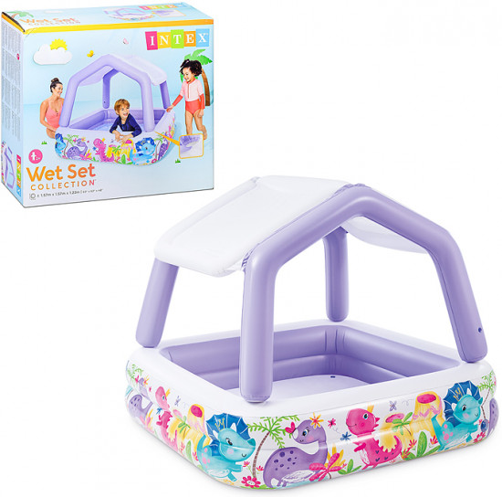 Бассейн надувной детский «Домик»