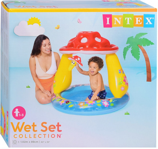 Бассейн надувной «Гриб»