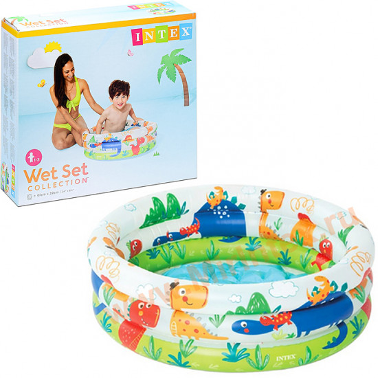 Бассейн надувной «Зверюшки»