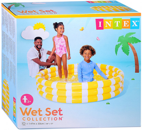 Бассейн детский надувной «Дольки»