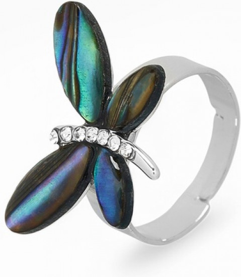 Кольцо безразмерное «Бабочка»