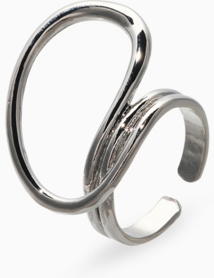 Кольцо металл «Спираль»