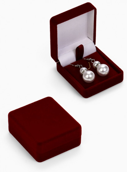 Футляр бархатный под серьги