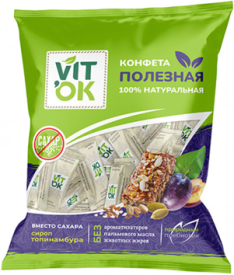 Конфеты неглазированные с топинамбуром