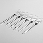 Набор вилок столовых «Капли», 6 шт