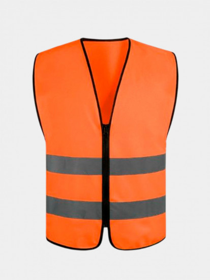 Жилет сигнальный светоотражающий на замке