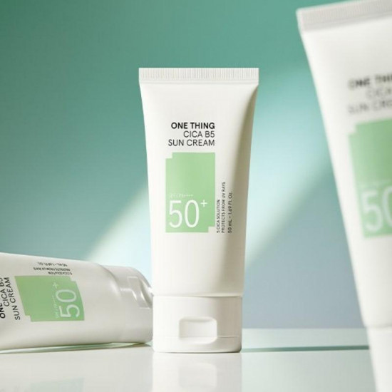 Солнцезащитный крем «Cica b5 sun cream» SPF 50+