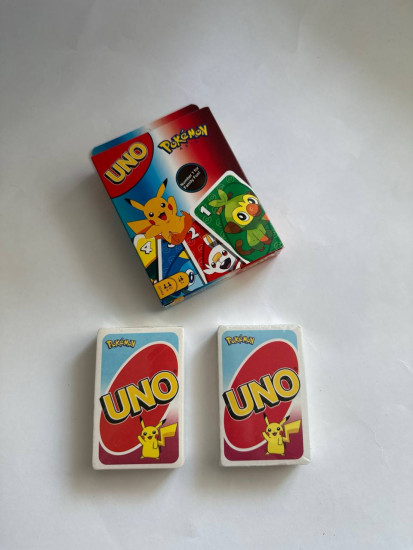 Игра настольная «Карты UNO Пикачу»