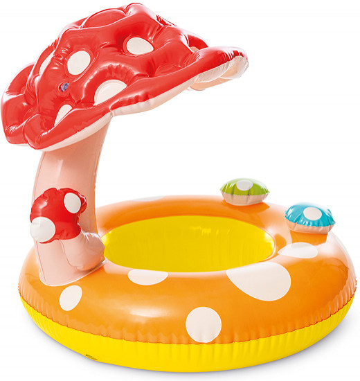 Круг надувной с навесом «Гриб»