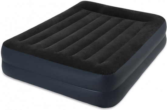 Кровать надувная со встроенным насосом «Pillow Rest Raised»