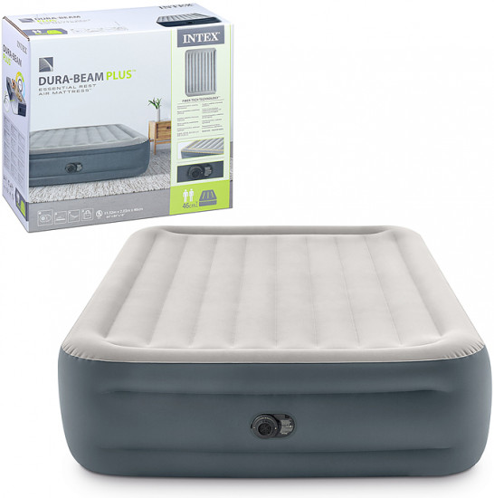Кровать надувная со встроенным насосом «Essential Rest Airbed»