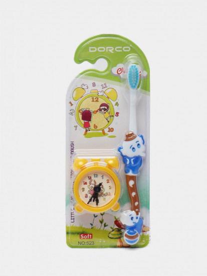 Набор «Зубная щетка и часики»