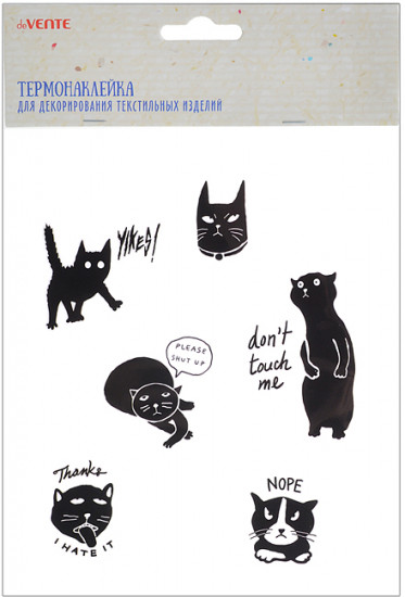 Термонаклейка для декорирования текстильных изделий «Super Cats»
