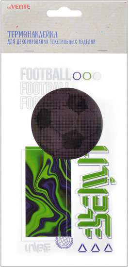 Термонаклейка для декорирования текстильных изделий «Football Universe»
