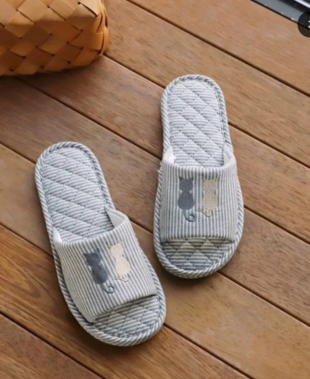 Тапочки домашние с двойной подошвой