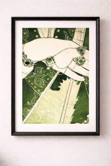 Интерьерный постер «Zhasyl dombyra»