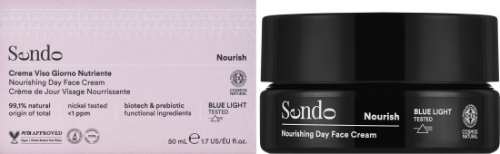 Дневной крем для лица "Питательный" Sendo Nourish Day Face Cream 50мл