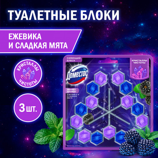 Набор блоков для очищения унитаза «Ягодное сияние»