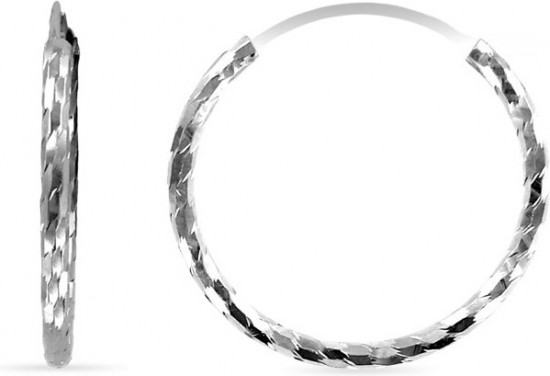 Серьги кольцо