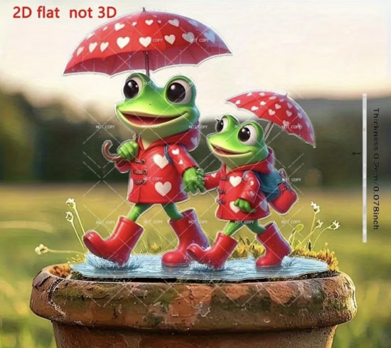 Акриловая фигурка «Лягушата»