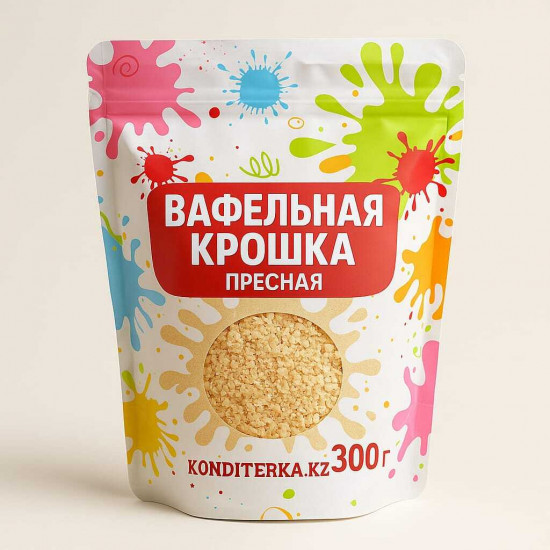 Крошка вафельная пресная