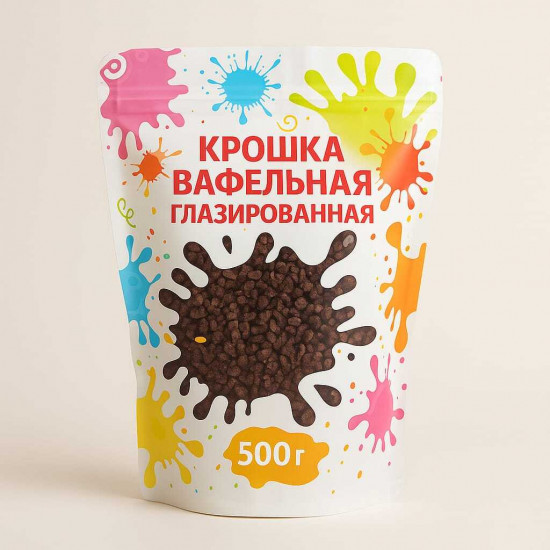 Крошка вафельная глазированная