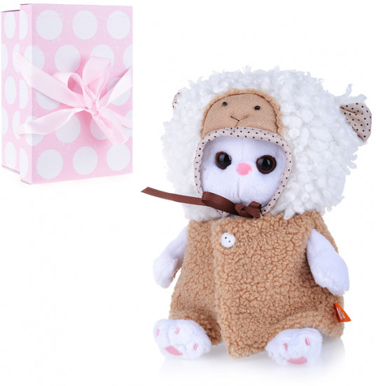 Игрушка мягкая «Кошка Ли-Ли Baby в костюме овечка»