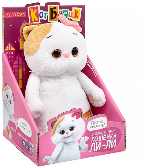 Игрушка мягкая «Кошечка Ли-Ли с бантиком Мультсериал»