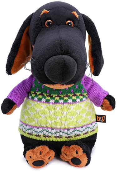 Игрушка мягкая «Собака Ваксон в свитере»