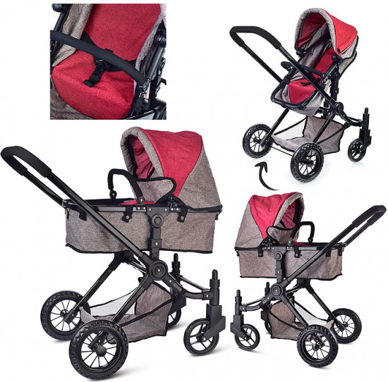 Коляска-трансформер для кукол