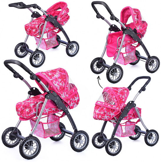 Коляска для кукол с люлькой-переноской