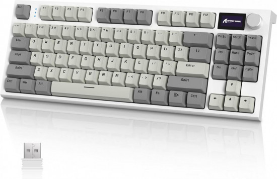 Клавиатура Attack Shark K86 Business Gray