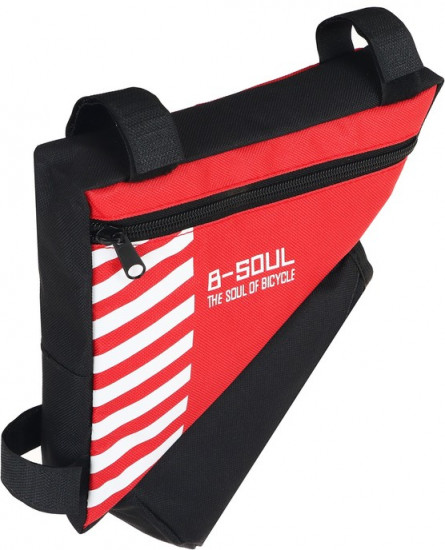 Велосумка подрамная с отсеком для бутылки