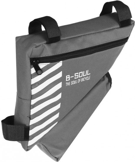 Велосумка подрамная с отсеком для бутылки