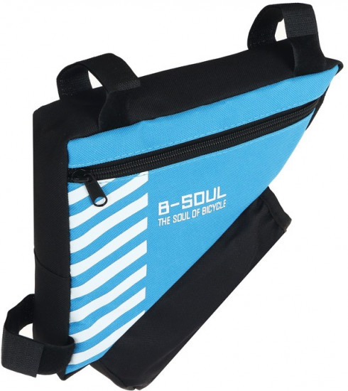 Велосумка подрамная с отсеком для бутылки