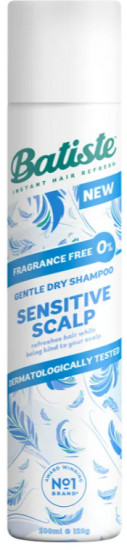 Сухой шампунь для чувствительной кожи головы без запаха «Sensitive Scalp»