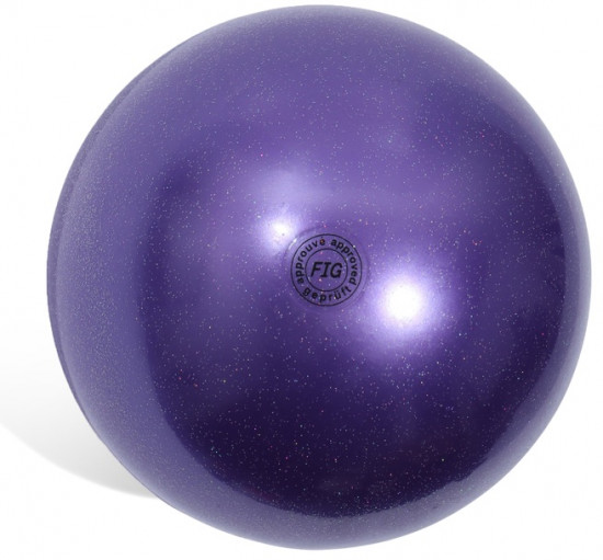 Мяч для художественной гимнастики «Металлик»