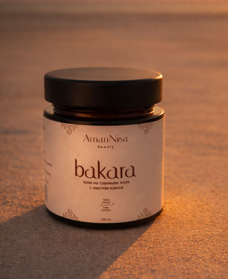 AmanNisa «bakara» крем батер на говяжьем жире с маслом кокоса