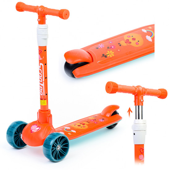 Самокат трёхколёсный