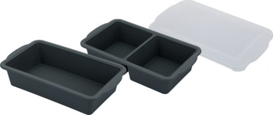 Набор противней для выпечки с пластиковой крышкой