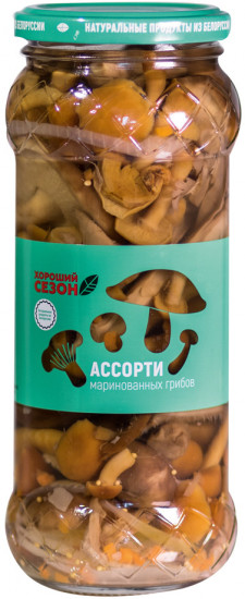 Ассорти из маринованных грибов