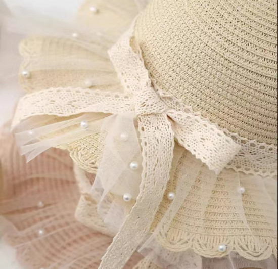 Соломенная шляпа с сумочкой для девочек