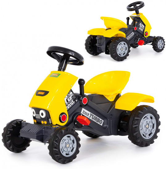 Каталка-трактор с педалями «Turbo-2»
