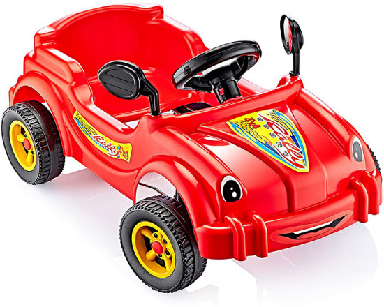 Машина-каталка педальная с клаксоном «Cool Riders»