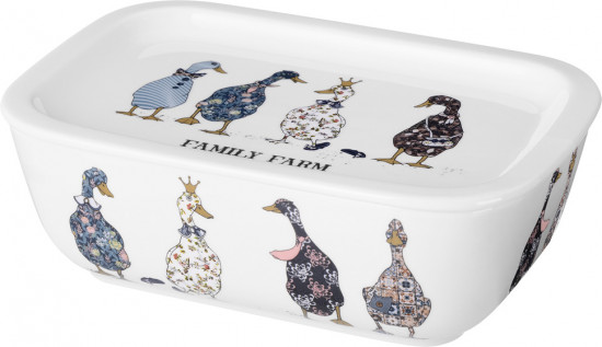 Блюдо с крышкой «Family farm»
