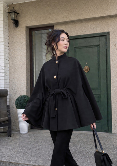 Пончо на поясе костюмное