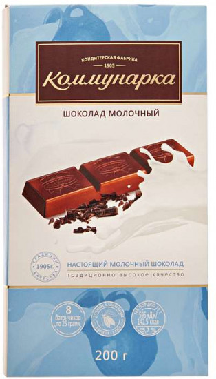 Шоколад молочный