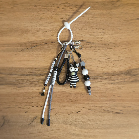 Брелок-обвес «Crazy Zebra»