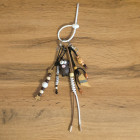 коричневый/белый